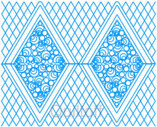 Load image into Gallery viewer, Border or EDGE to EDGE Design #3, digital quilting pattern, design, pantograph
