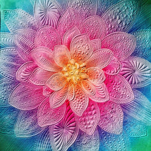 Load image into Gallery viewer, Dream Big, gorgeous wall hanging OPAL colorway. Made by order.
