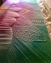 Load image into Gallery viewer, Dream Big, gorgeous wall hanging OPAL colorway. Made by order.
