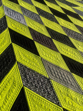 Load image into Gallery viewer, Make to order! Star Quilt, modern bright handmade
