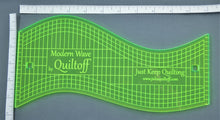 Load image into Gallery viewer, Longarm quilting ruler, Modern Wave
