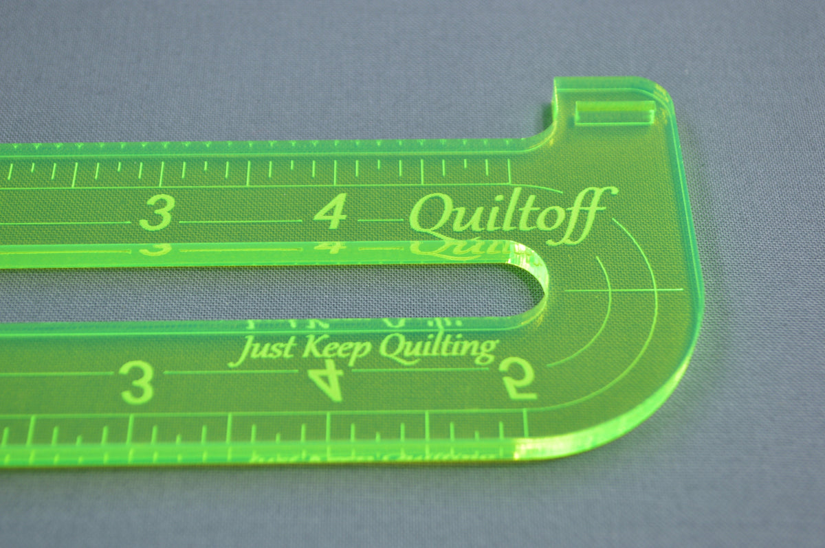 Long Rand Short Ruler Longarm quilting ruler, Short Buddy – QUILTOFF