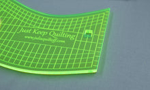 Load image into Gallery viewer, Longarm quilting ruler, Modern Wave
