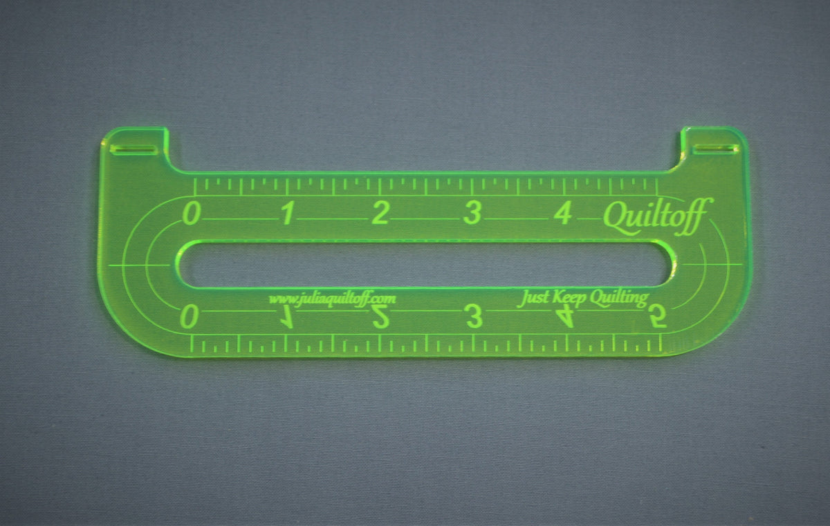 Longarm quilting ruler, Short Buddy – QUILTOFF